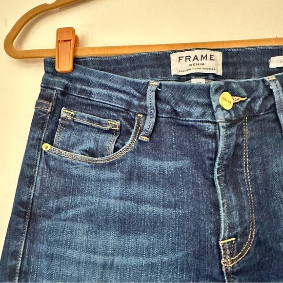 FRAME Denim Le Crop Mini Boot Bootcut Jean - Picture 5 of 7